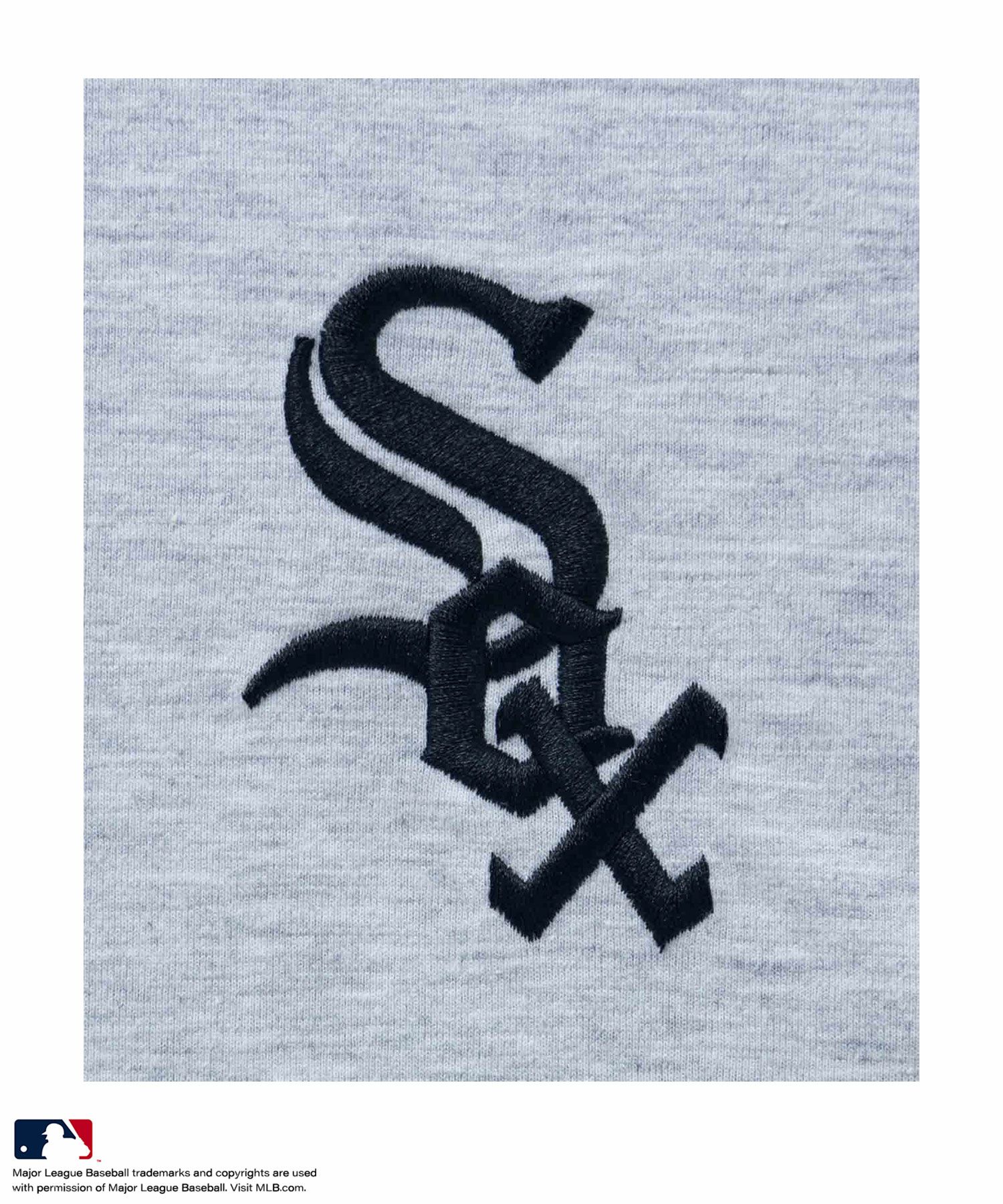 MLB ロゴ刺繍ロングスリーブTシャツ メンズ