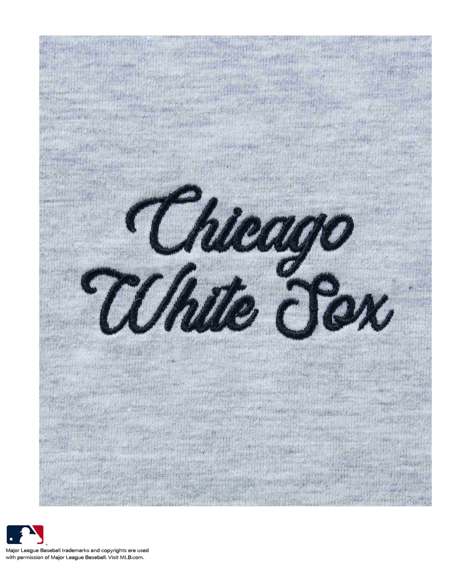 MLB ロゴ刺繍ロングスリーブTシャツ メンズ