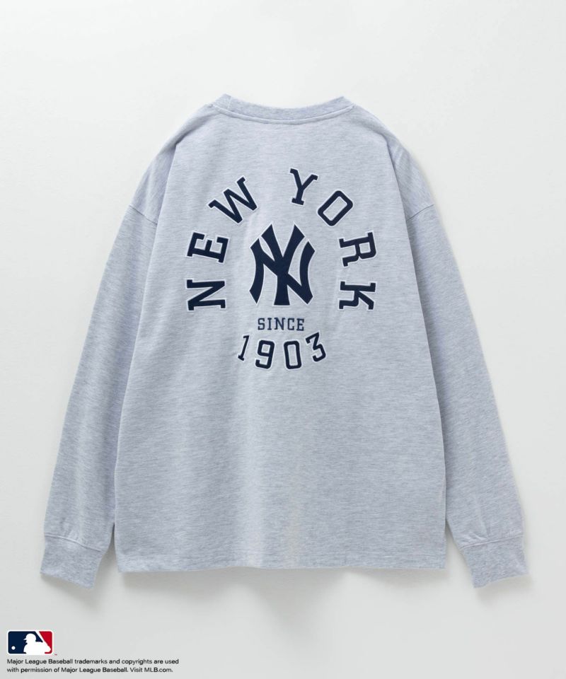 MLB  バックアーチロングスリーブTシャツ メンズ商品画像-1