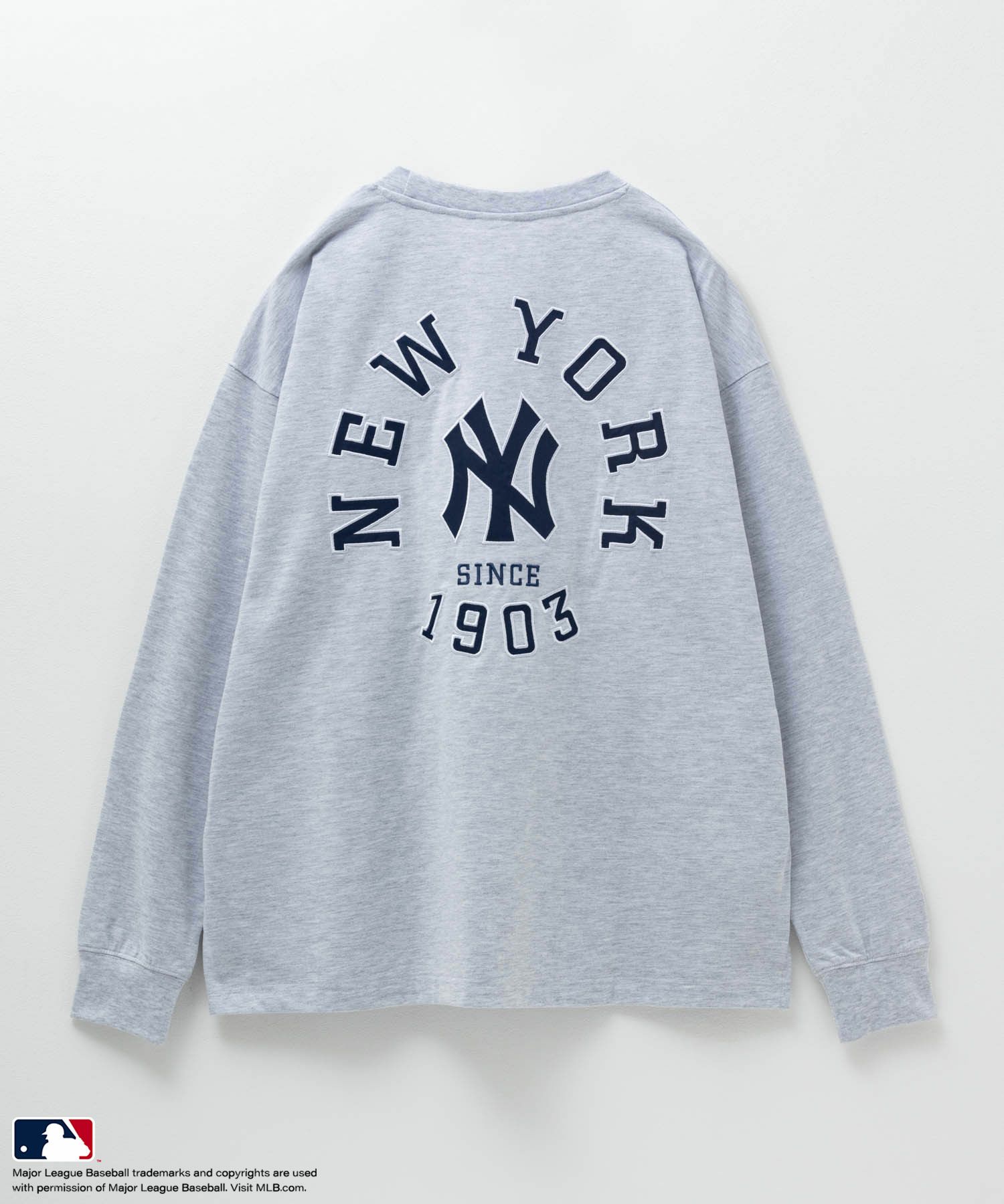 MLB  バックアーチロングスリーブTシャツ メンズ商品画像-1