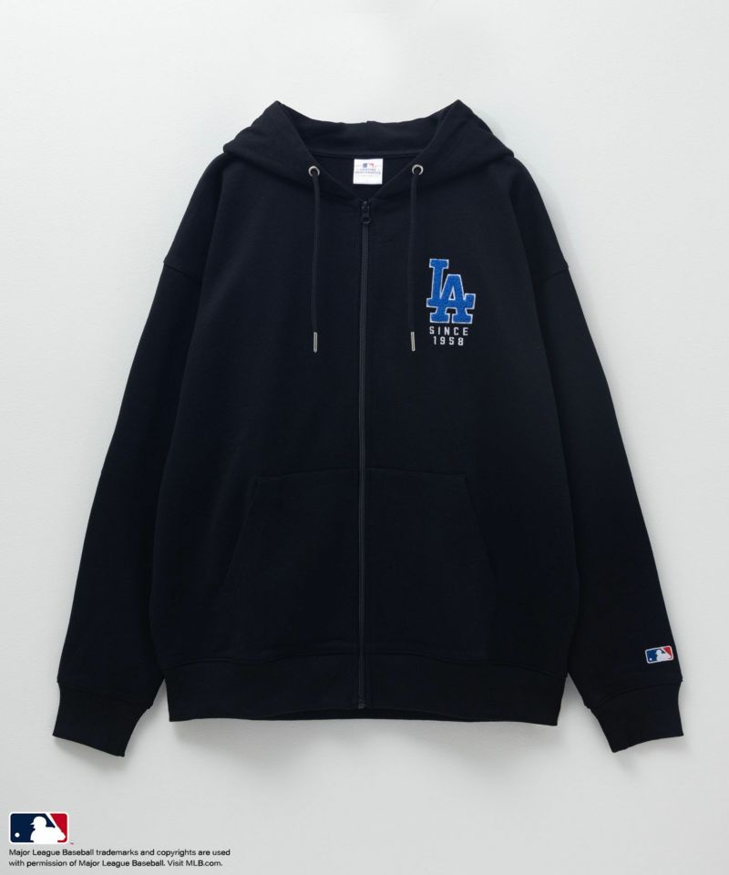 MLB  サガラロゴフルジップパーカー メンズ商品画像-1