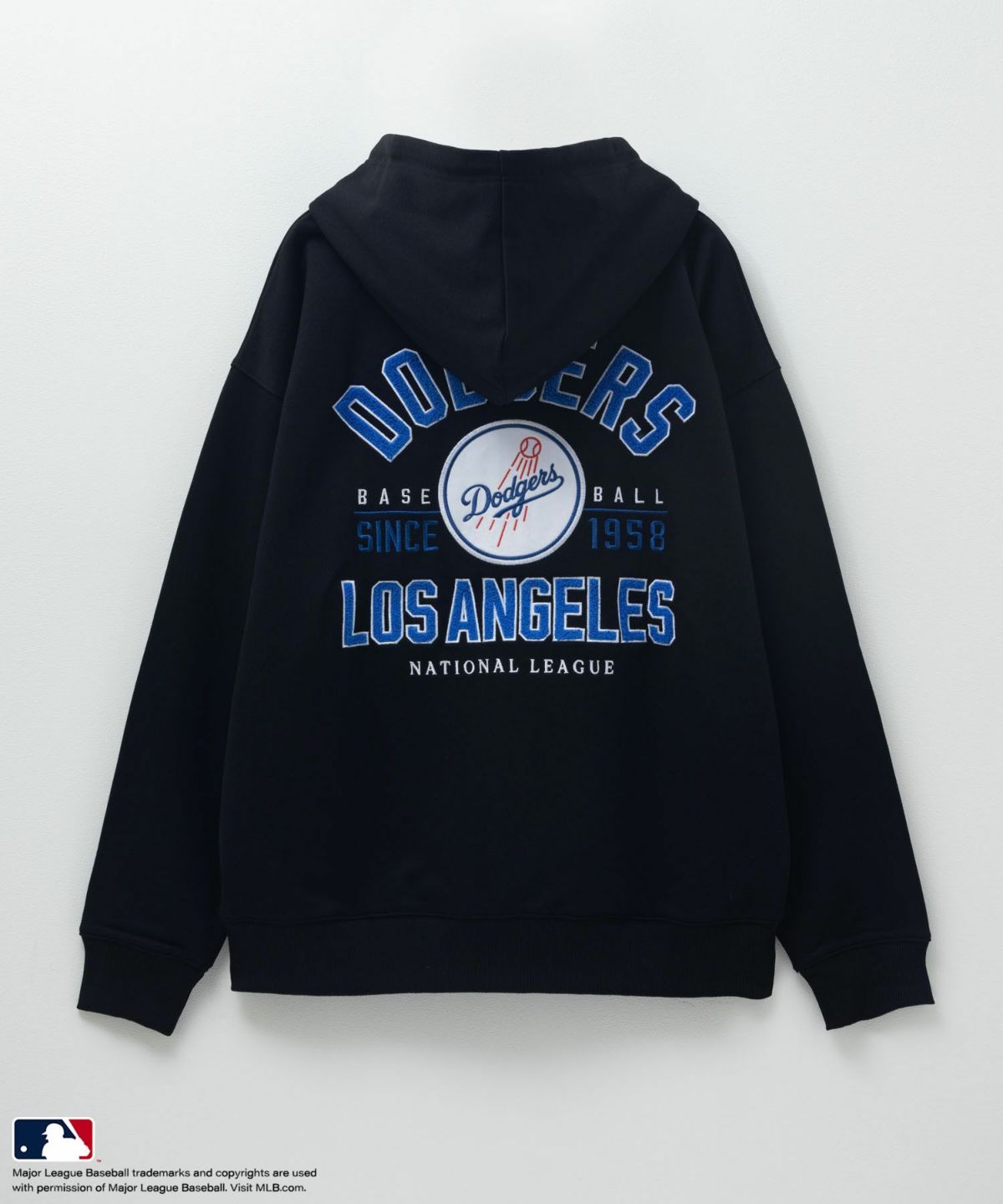 MLB サガラロゴフルジップパーカー メンズ