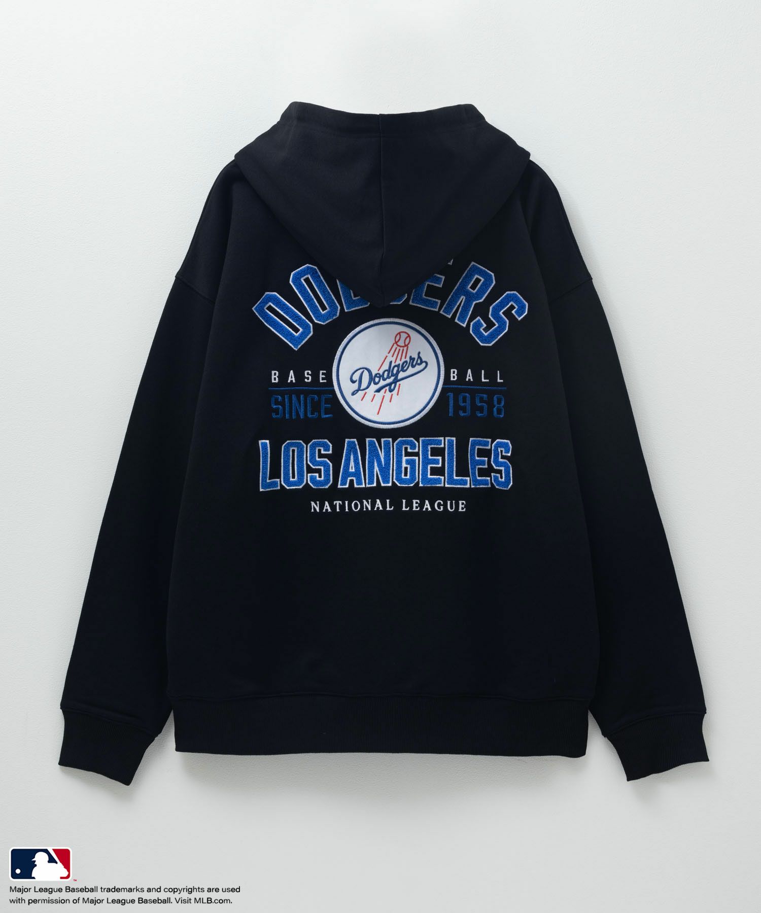 MLB  サガラロゴフルジップパーカー メンズ商品サムネイル-2