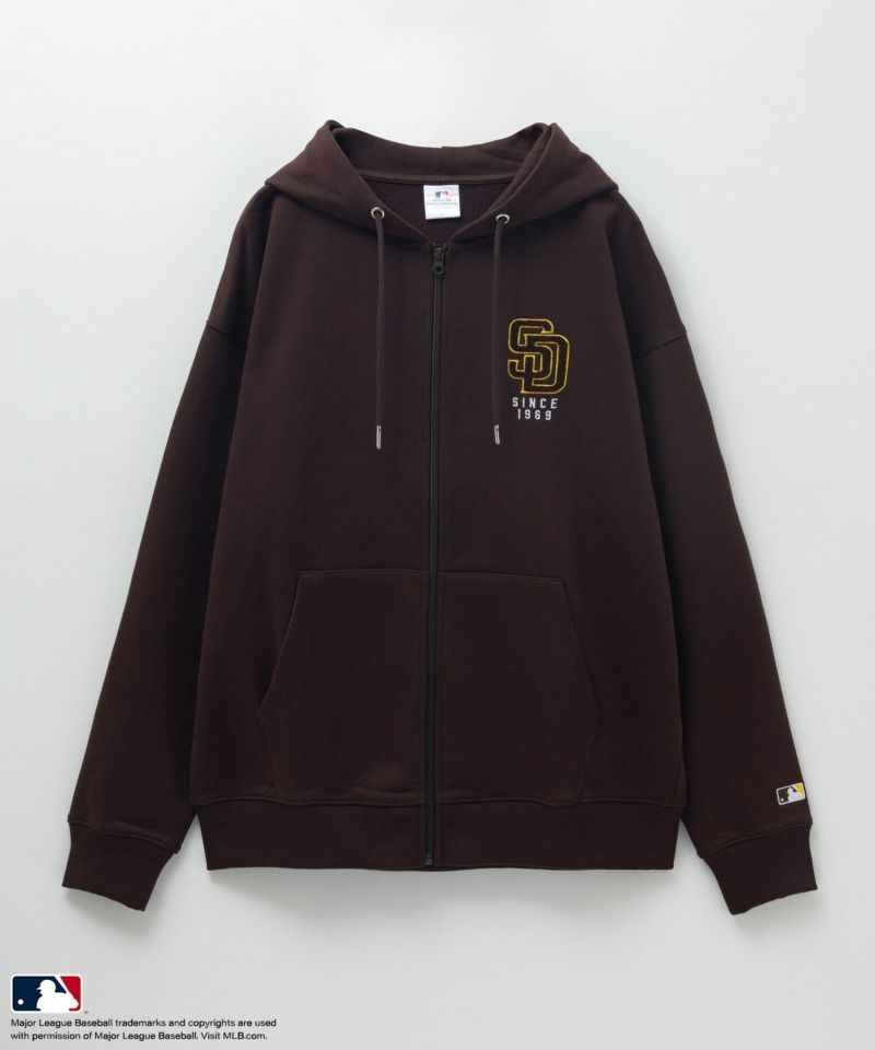 MLB  サガラロゴフルジップパーカー メンズ商品画像-5