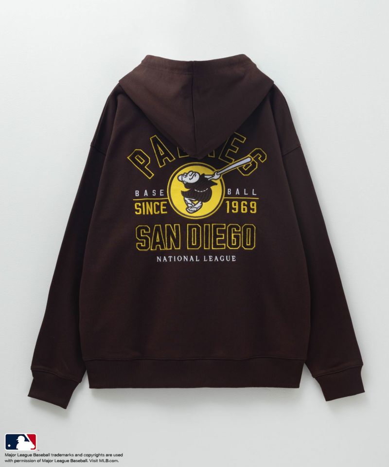 MLB  サガラロゴフルジップパーカー メンズ商品画像-6