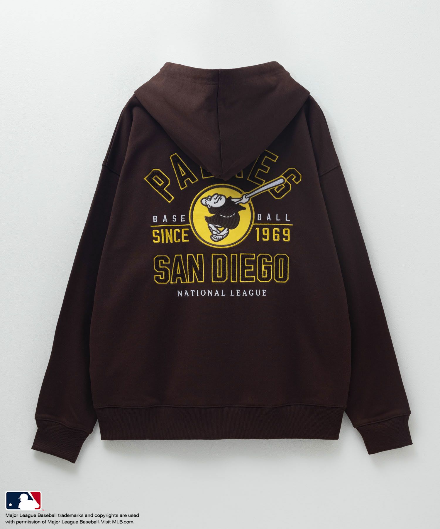 MLB  サガラロゴフルジップパーカー メンズ商品サムネイル-6