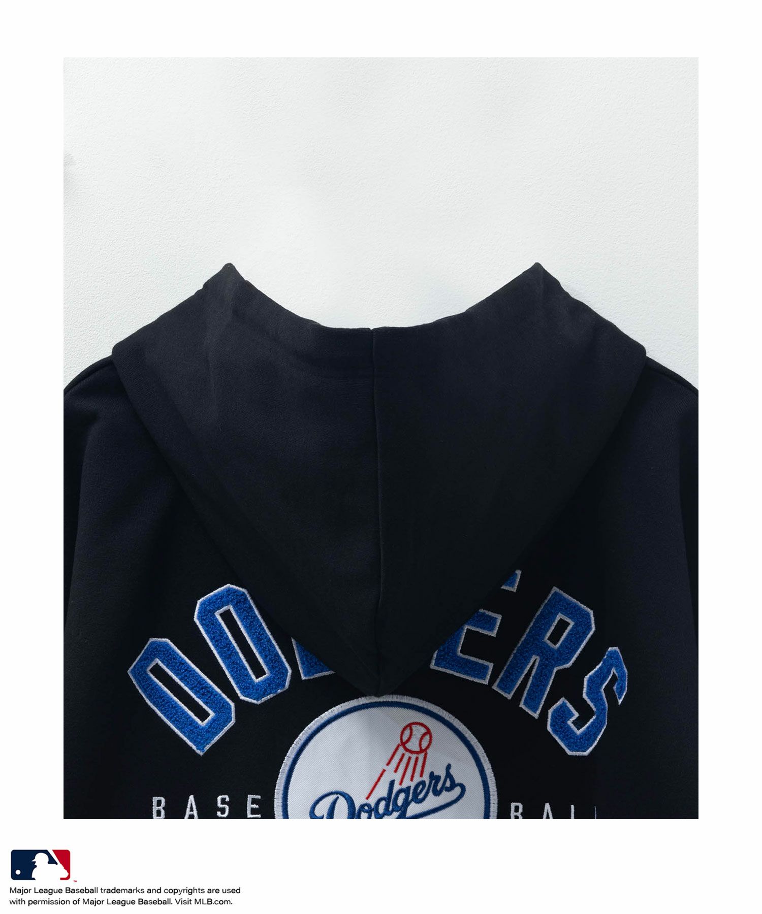 MLB サガラロゴフルジップパーカー メンズ