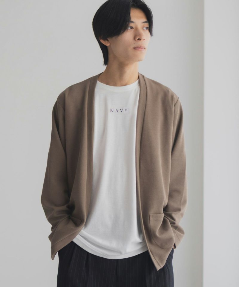 NAVY 着流しカーディガンアンサンブル メンズ商品画像-4