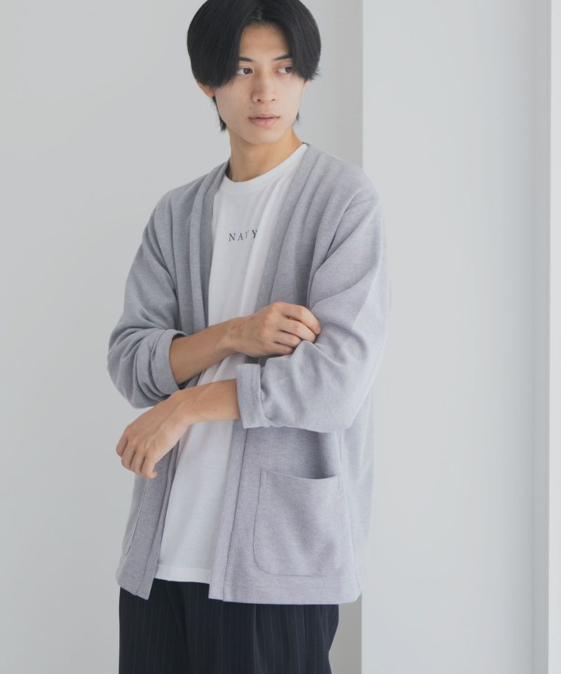 NAVY 着流しカーディガンアンサンブル メンズ商品画像-12