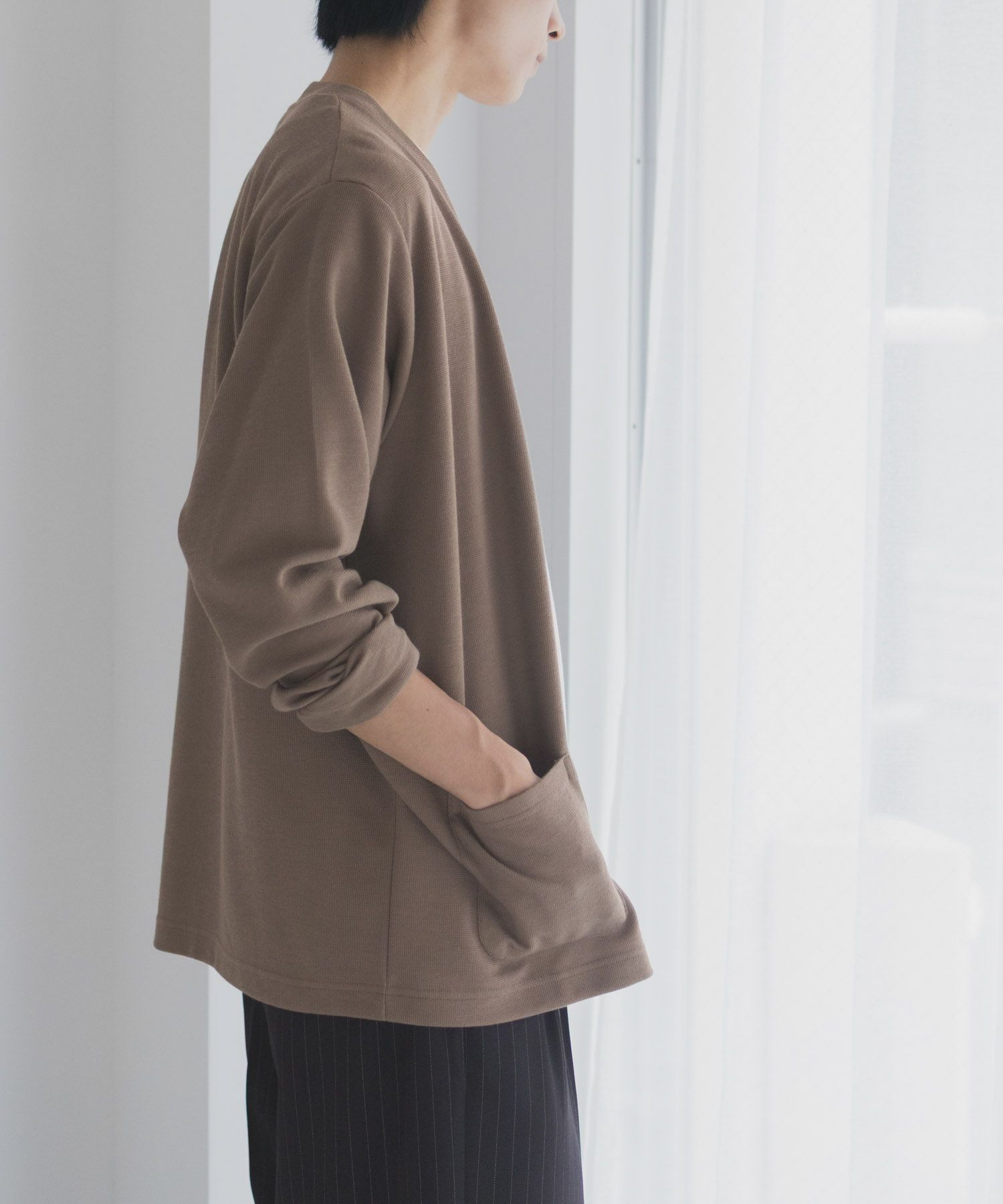 NAVY  着流しカーディガンアンサンブル メンズ商品画像-20