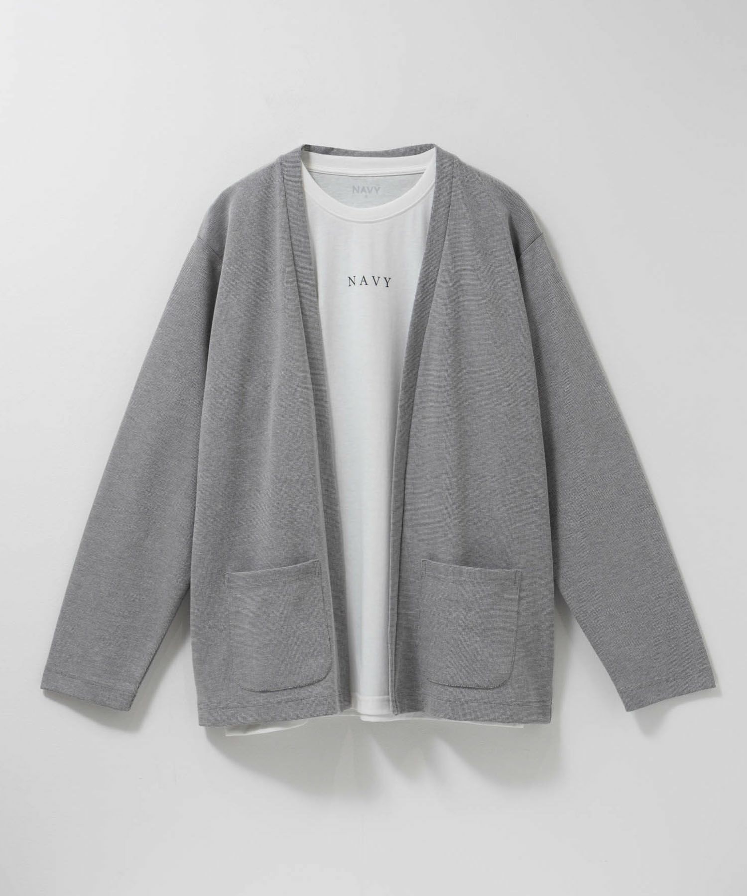 NAVY  着流しカーディガンアンサンブル メンズ商品サムネイル-25