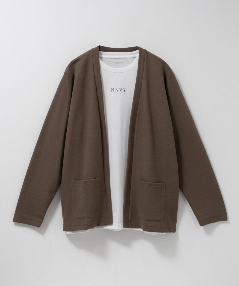 NAVY  着流しカーディガンアンサンブル メンズ商品画像-29
