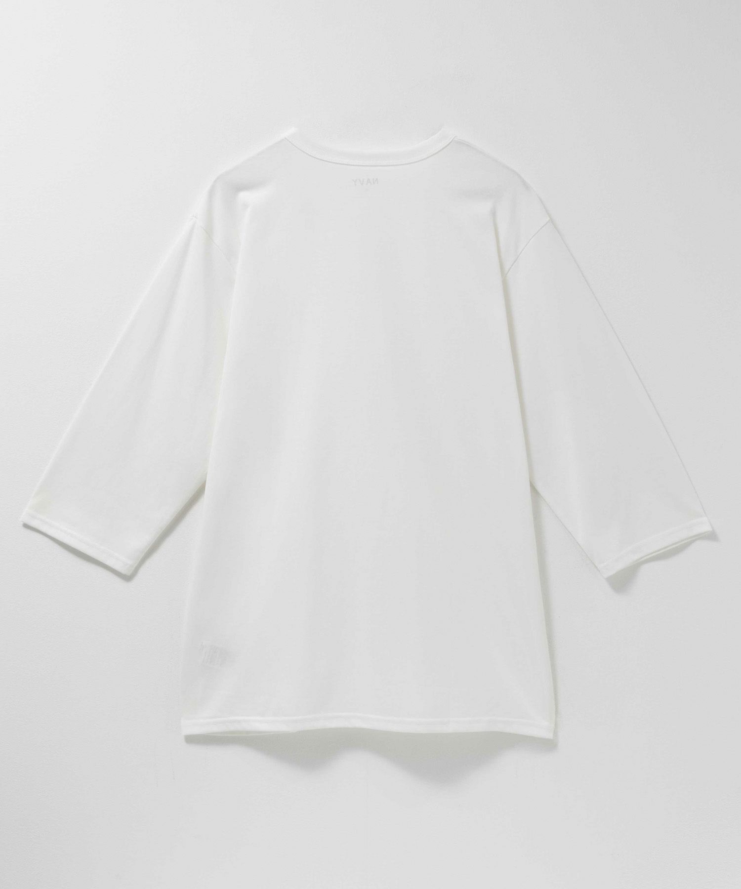 NAVY  抗菌天竺7分袖Tシャツ メンズ商品サムネイル-2