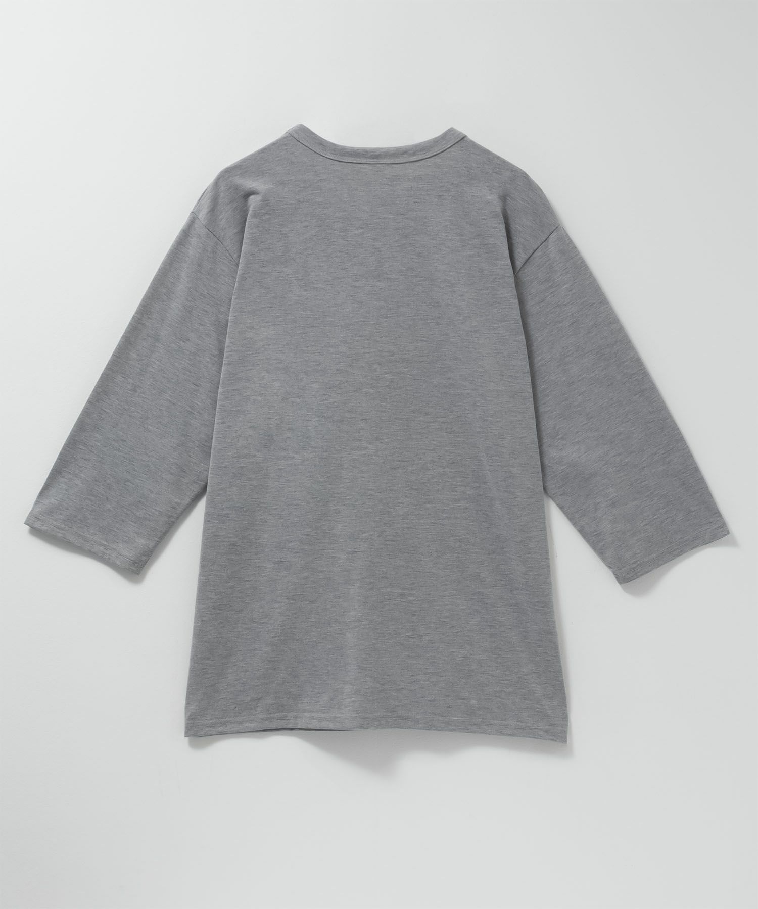 NAVY  抗菌天竺7分袖Tシャツ メンズ商品サムネイル-4