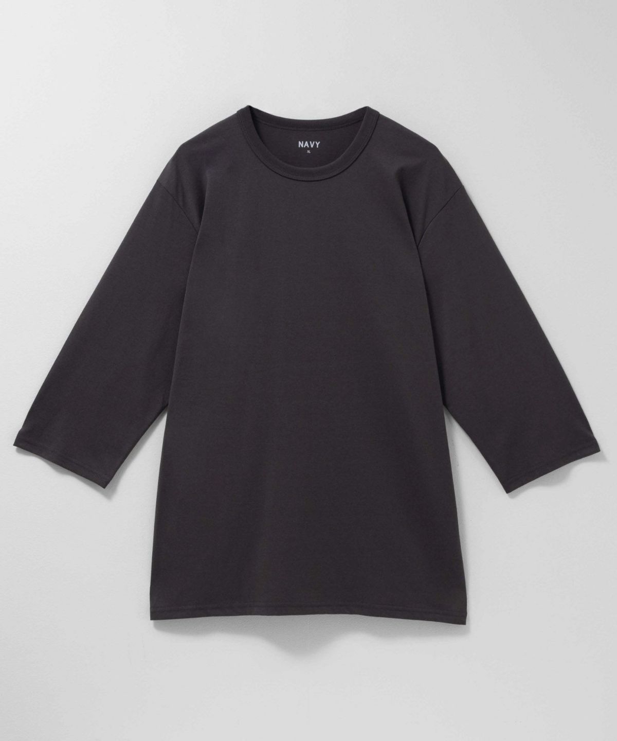 NAVY 抗菌天竺7分袖Tシャツ メンズ