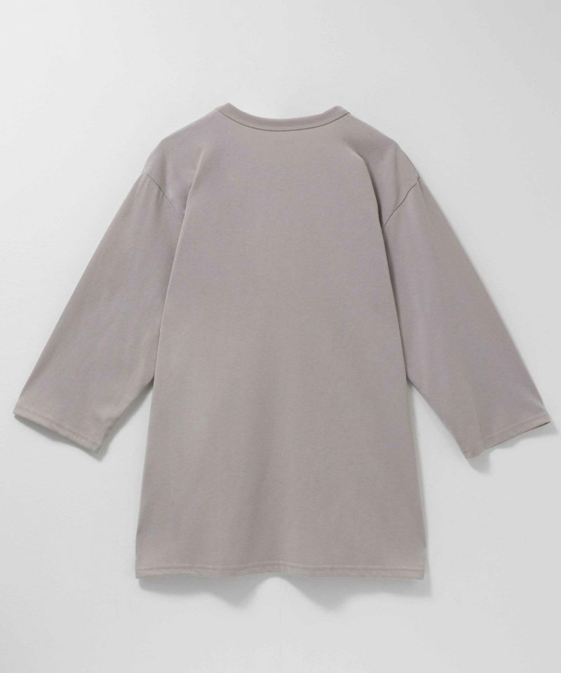 NAVY  抗菌天竺7分袖Tシャツ メンズ商品画像-10