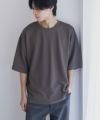 URBAN COLLECTION AIR Smoosy ドライワッフル5分袖Tシャツ メンズ