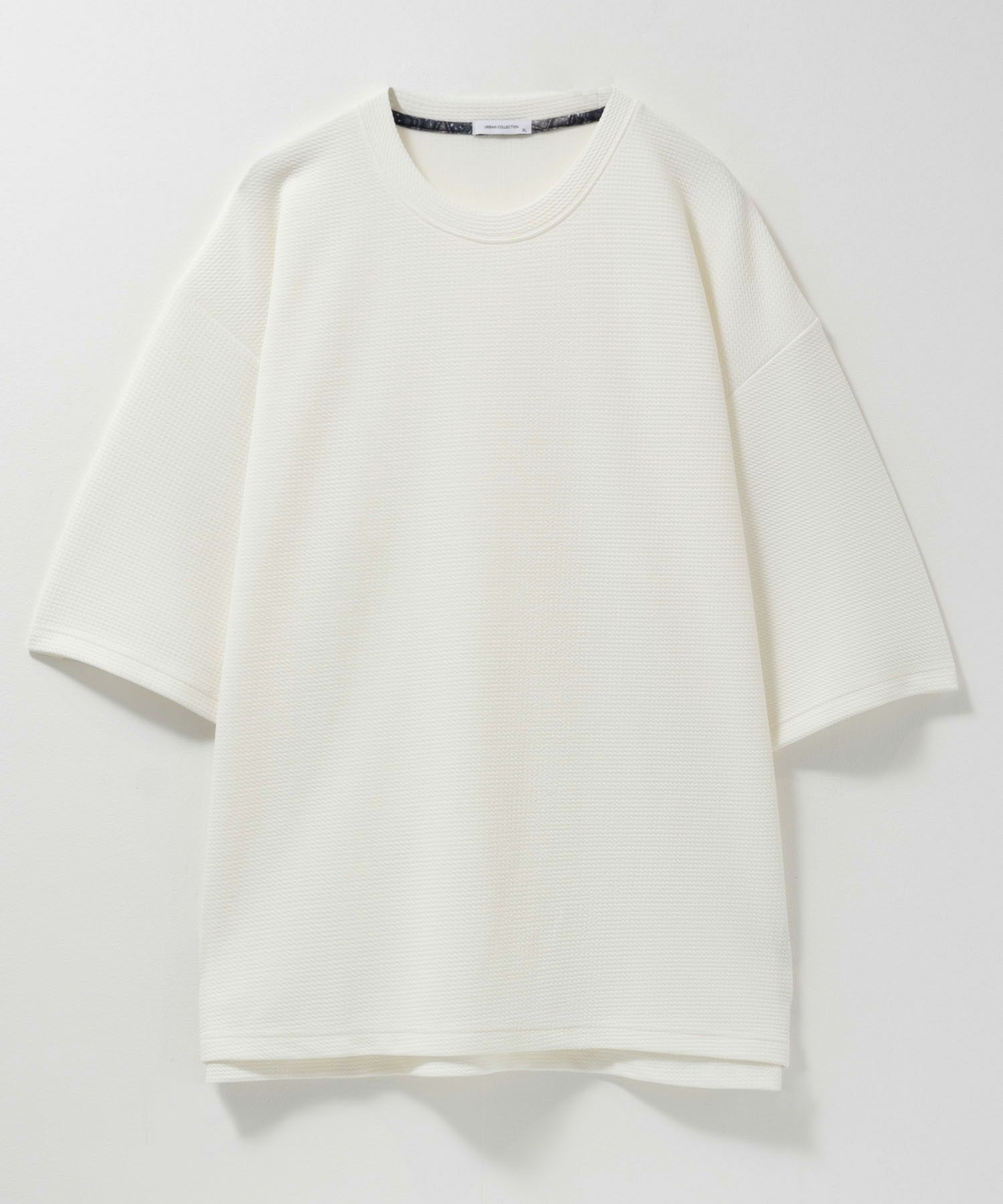 URBAN COLLECTION AIR Smoosy ドライワッフル5分袖Tシャツ メンズ