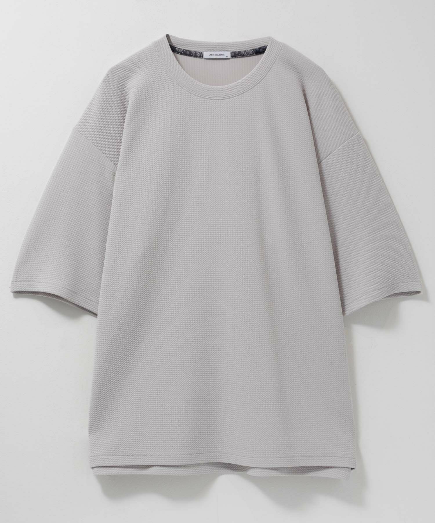 URBAN COLLECTION AIR Smoosy ドライワッフル5分袖Tシャツ メンズ