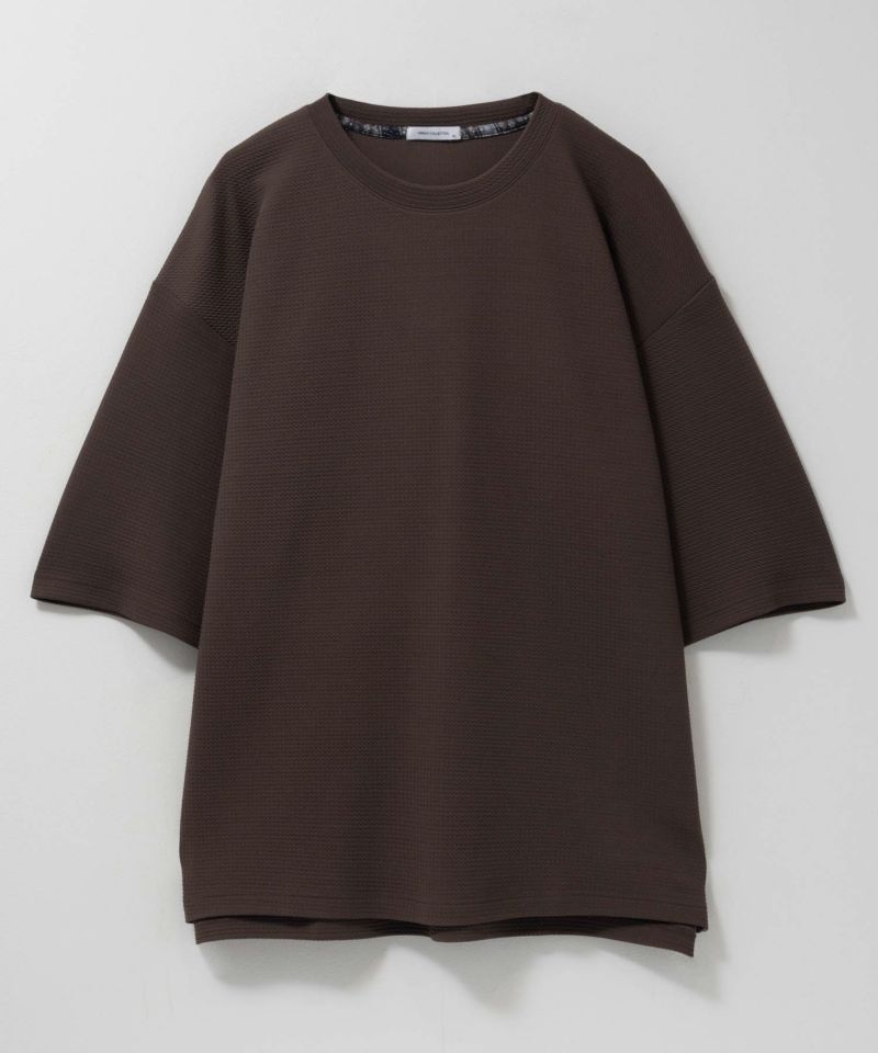 URBAN COLLECTION  AIR Smoosy ドライワッフル5分袖Tシャツ メンズ商品画像-29