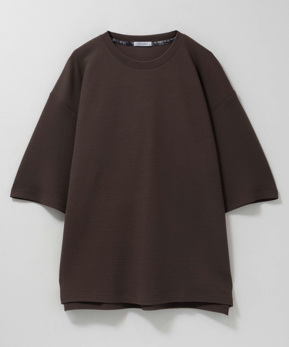 URBAN COLLECTION AIR Smoosy ドライワッフル5分袖Tシャツ メンズ