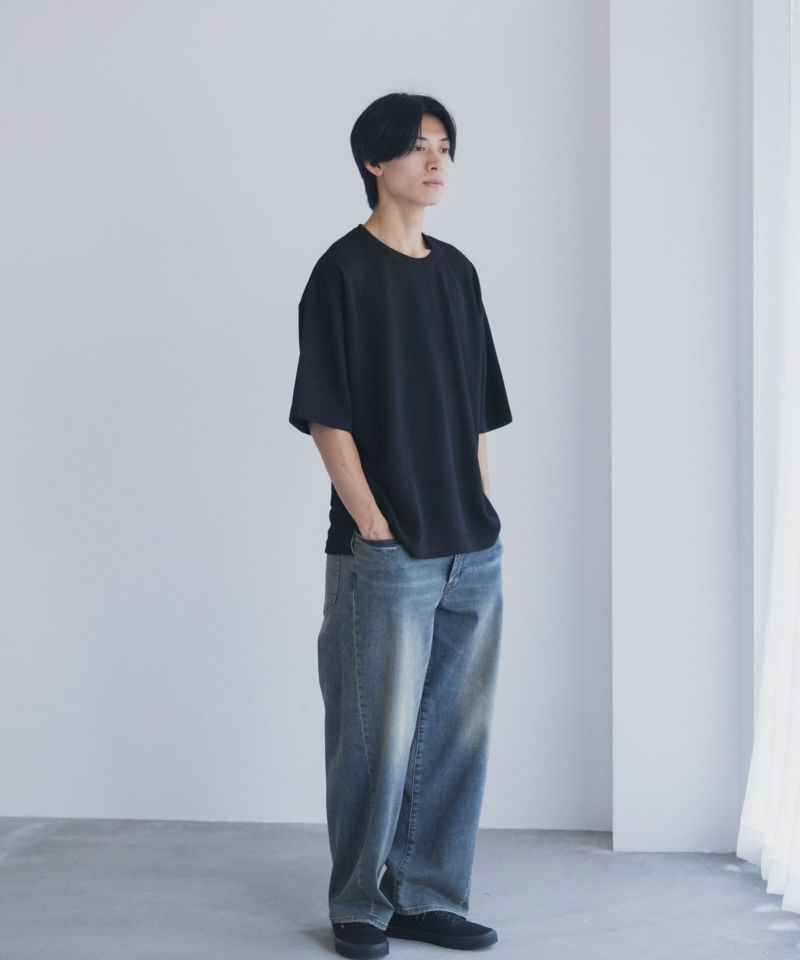 URBAN COLLECTION AIR Smoosy ドライワッフル5分袖Tシャツ メンズ商品画像-39