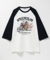 フードラグラン7分袖Tシャツ メンズ