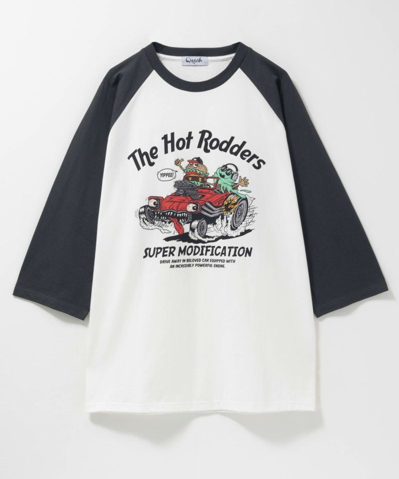 フードラグラン7分袖Tシャツ メンズ商品画像-3