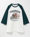 フードラグラン7分袖Tシャツ メンズ