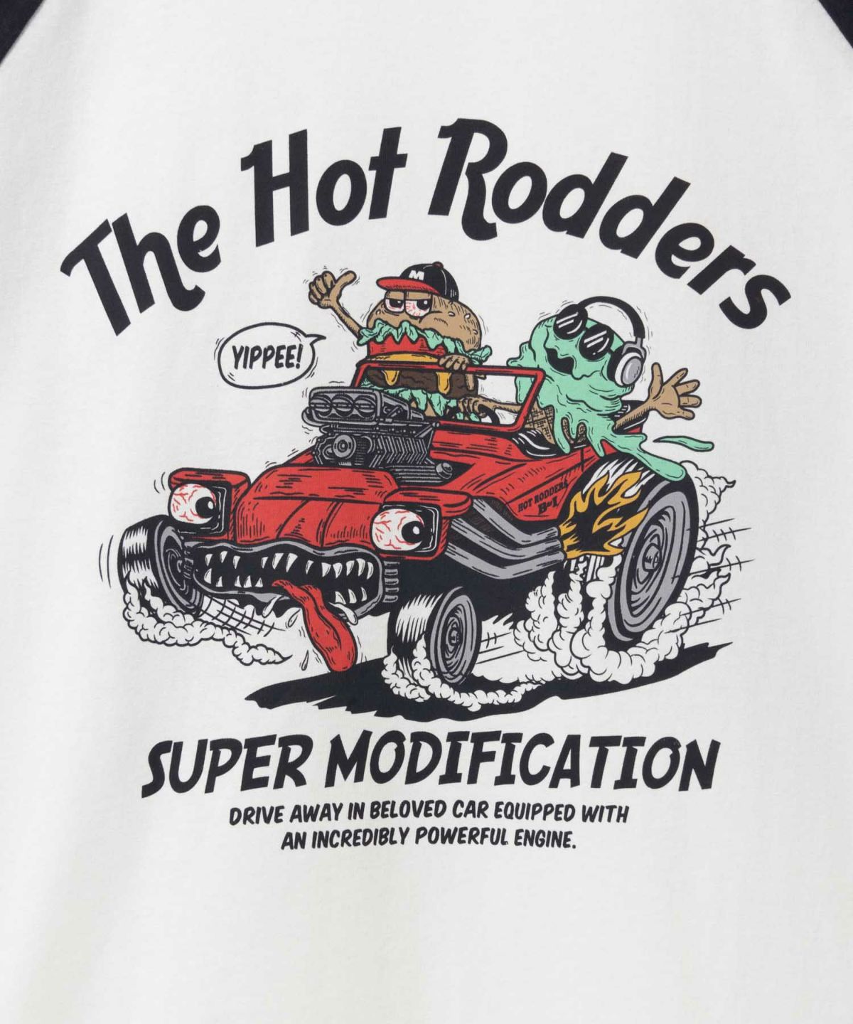 フードラグラン7分袖Tシャツ メンズ