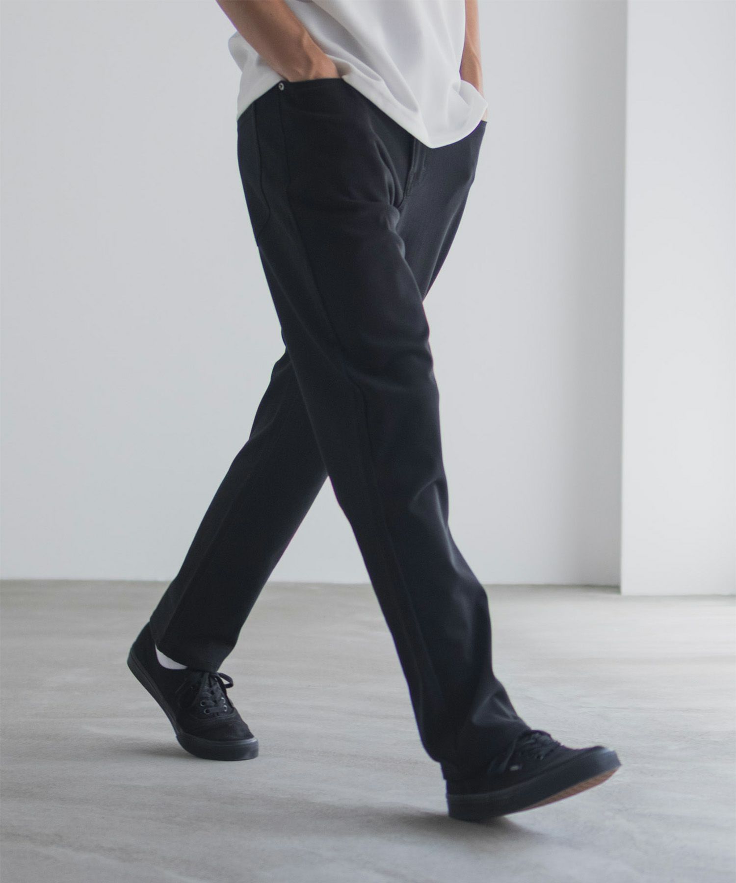 NAVY RUN DENIM ストレートパンツ メンズ