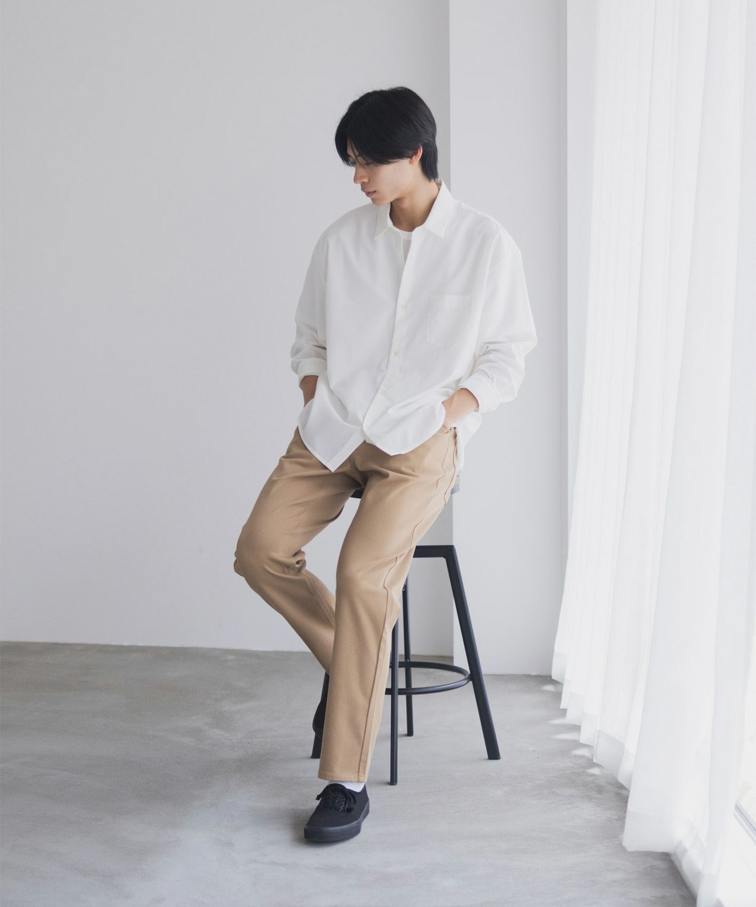 NAVY  RUN DENIM ストレートパンツ メンズ商品サムネイル-24