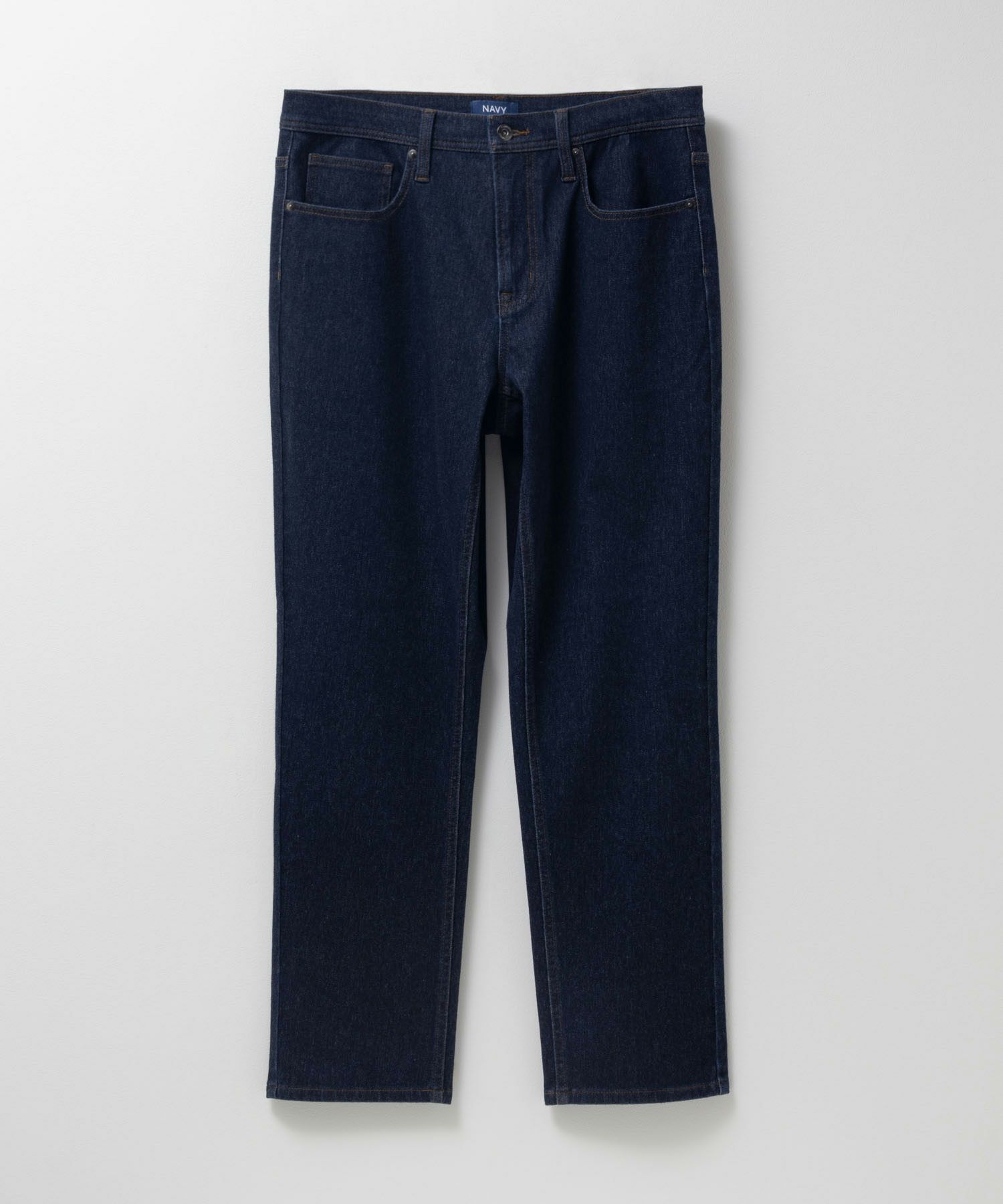NAVY RUN DENIM ストレートパンツ メンズ