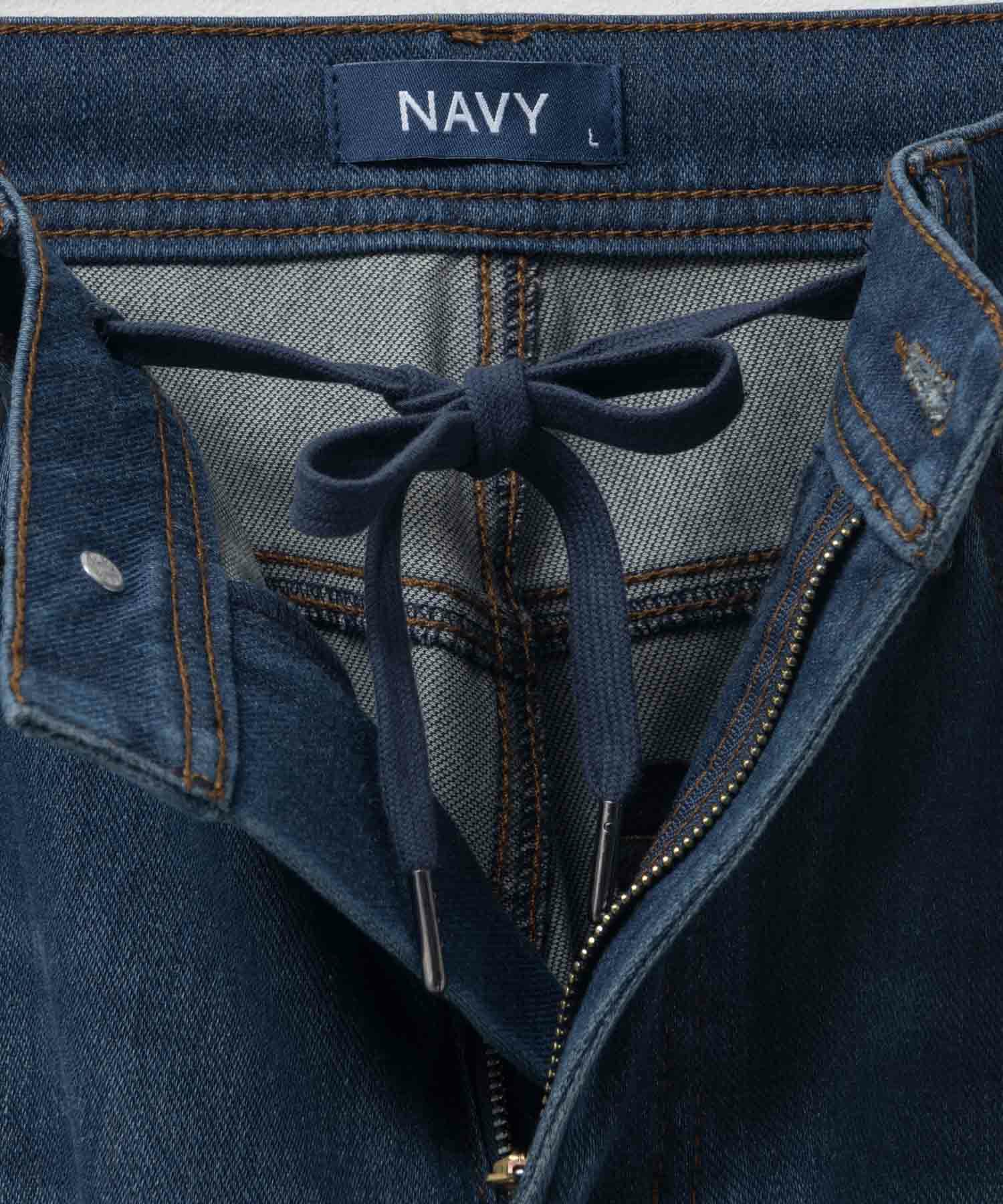 NAVY  RUN DENIM ストレートパンツ メンズ商品画像-35