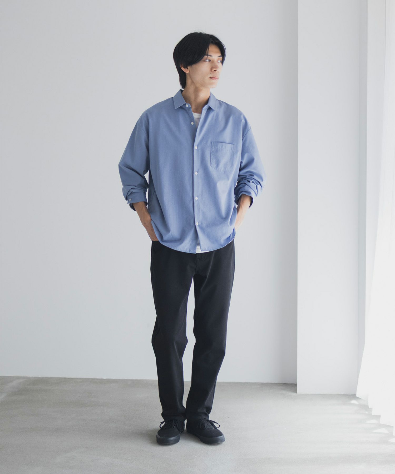 NAVY  RUN DENIM ストレートパンツ メンズ商品サムネイル-38