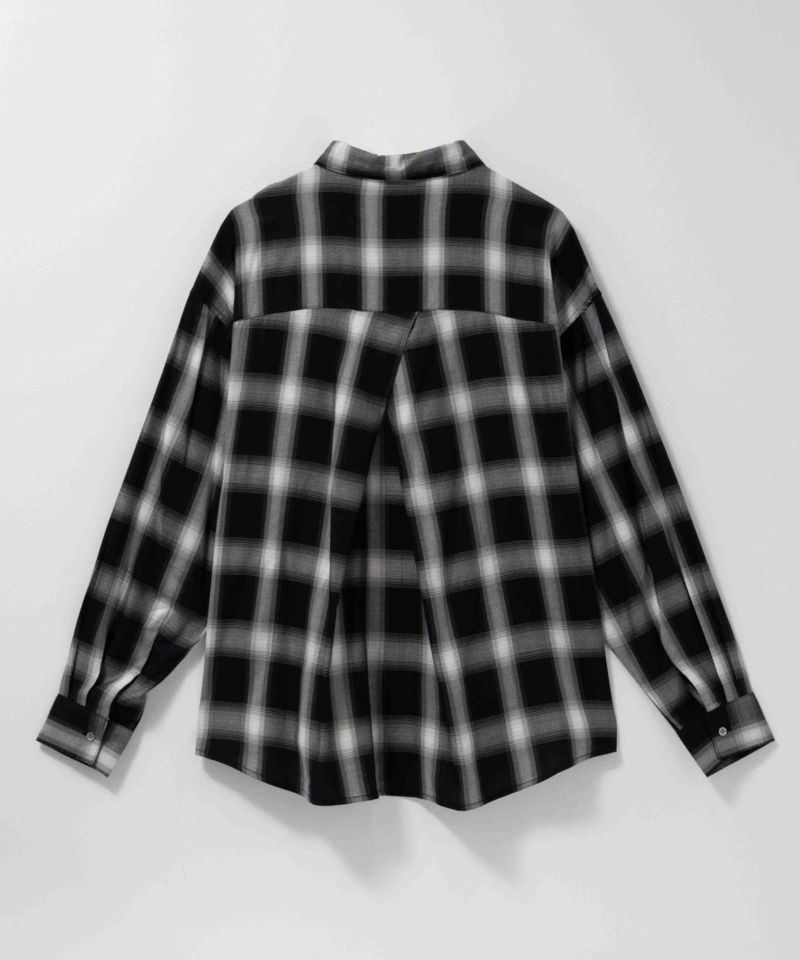 nAvy バックタック前開きシャツ レディース商品画像-29