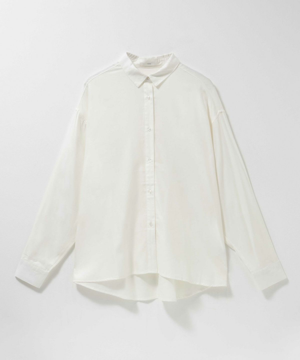 nAvy バックタック前開きシャツ レディース