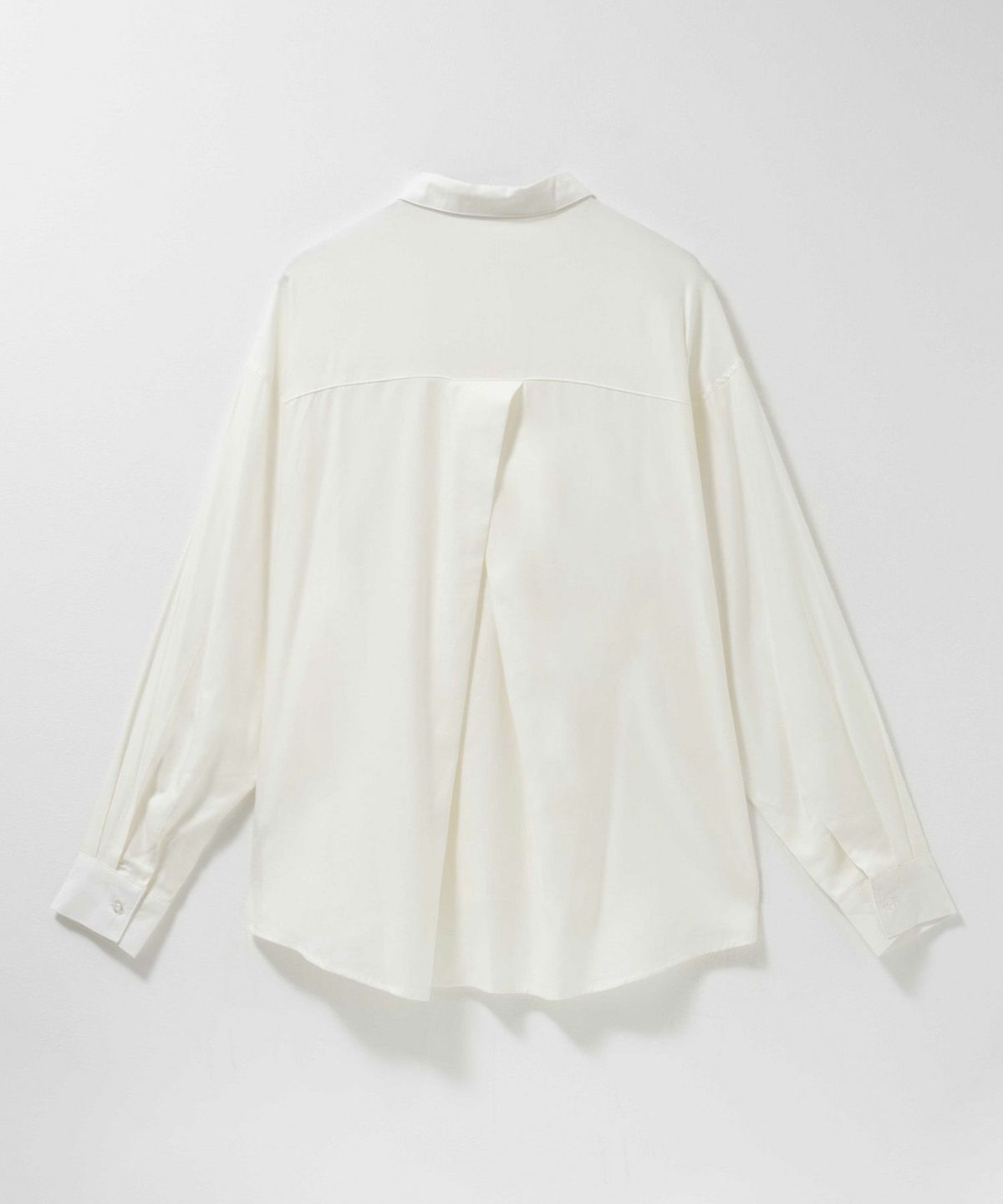 nAvy バックタック前開きシャツ レディース