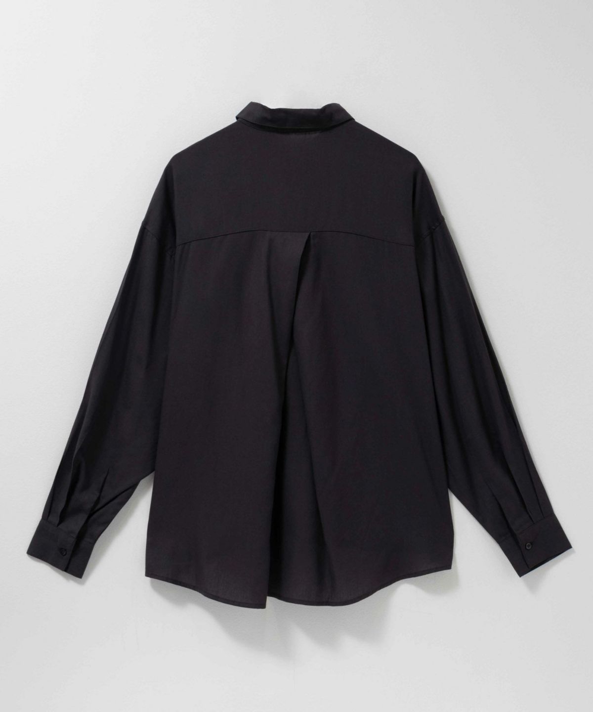 nAvy バックタック前開きシャツ レディース