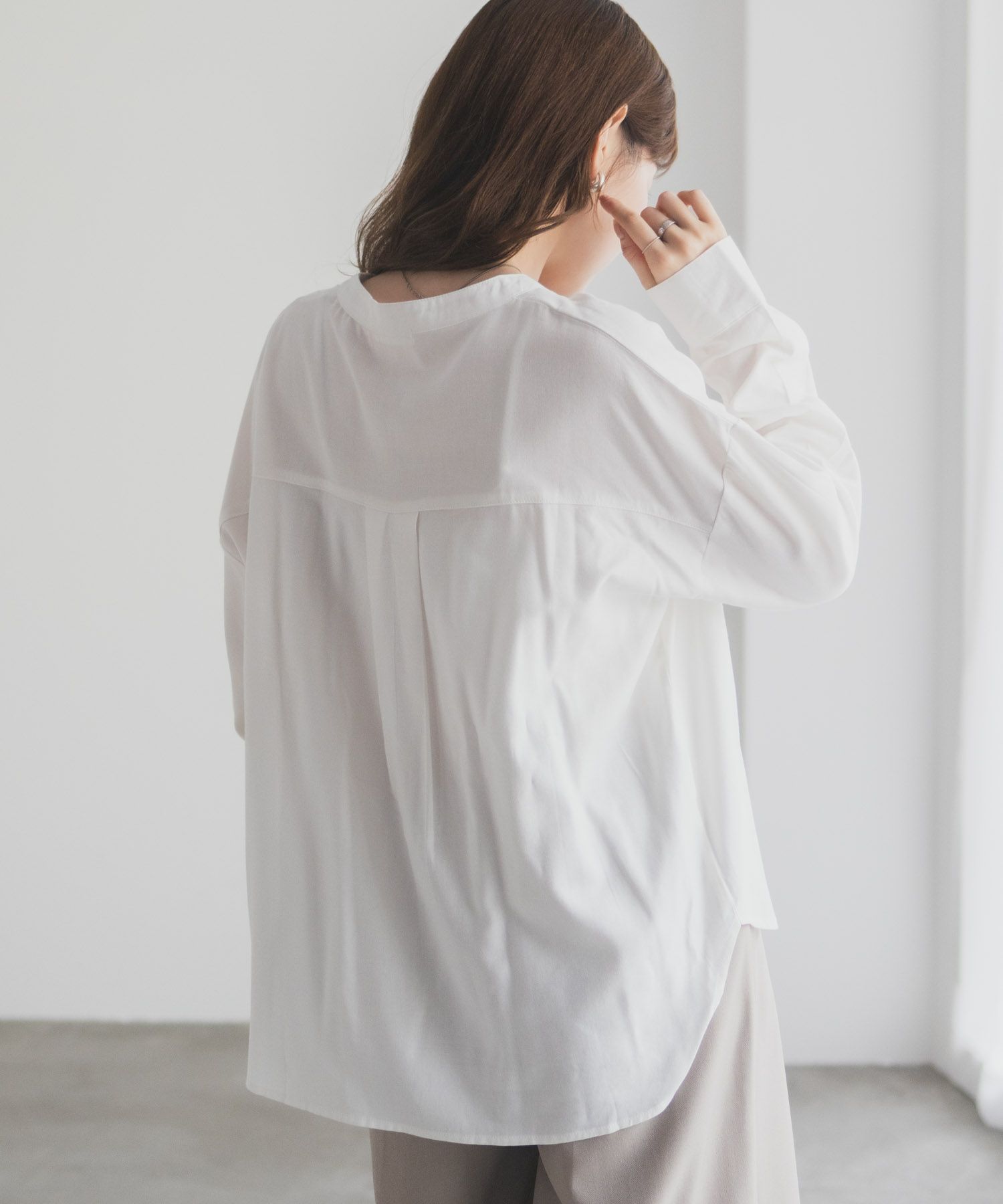 nAvy  スキッパーブラウス レディース商品サムネイル-8