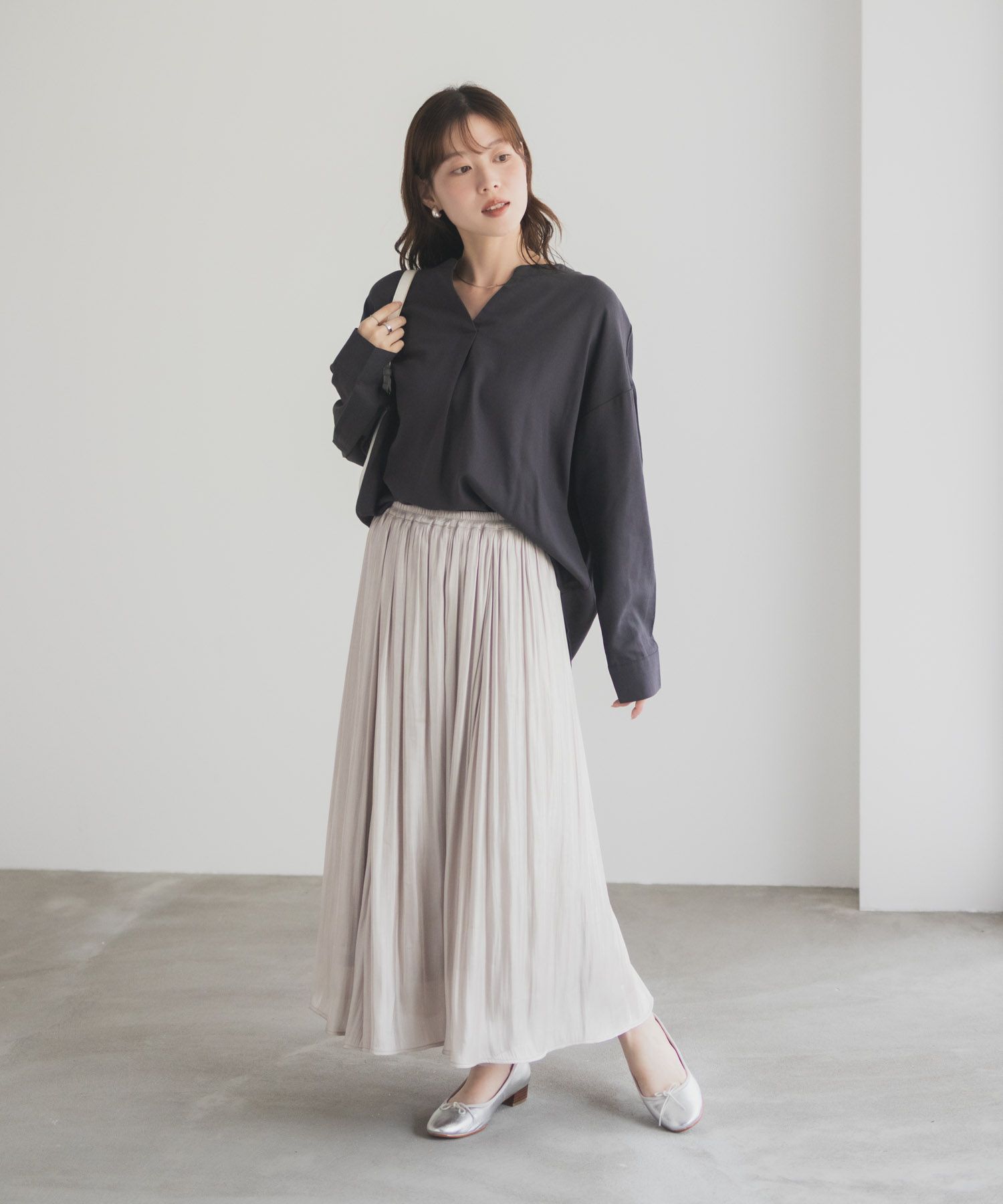 nAvy  スキッパーブラウス レディース商品画像-13