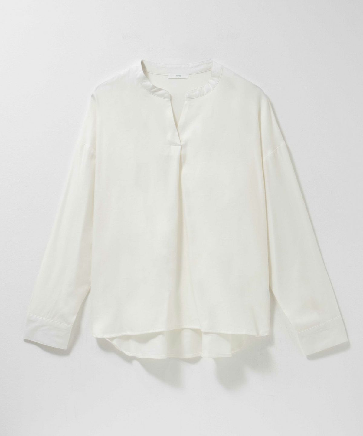 nAvy スキッパーブラウス レディース