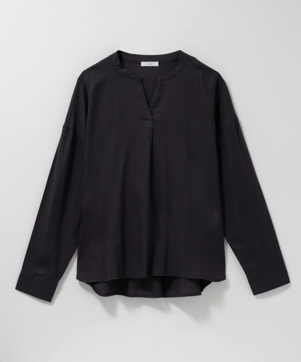 nAvy スキッパーブラウス レディース