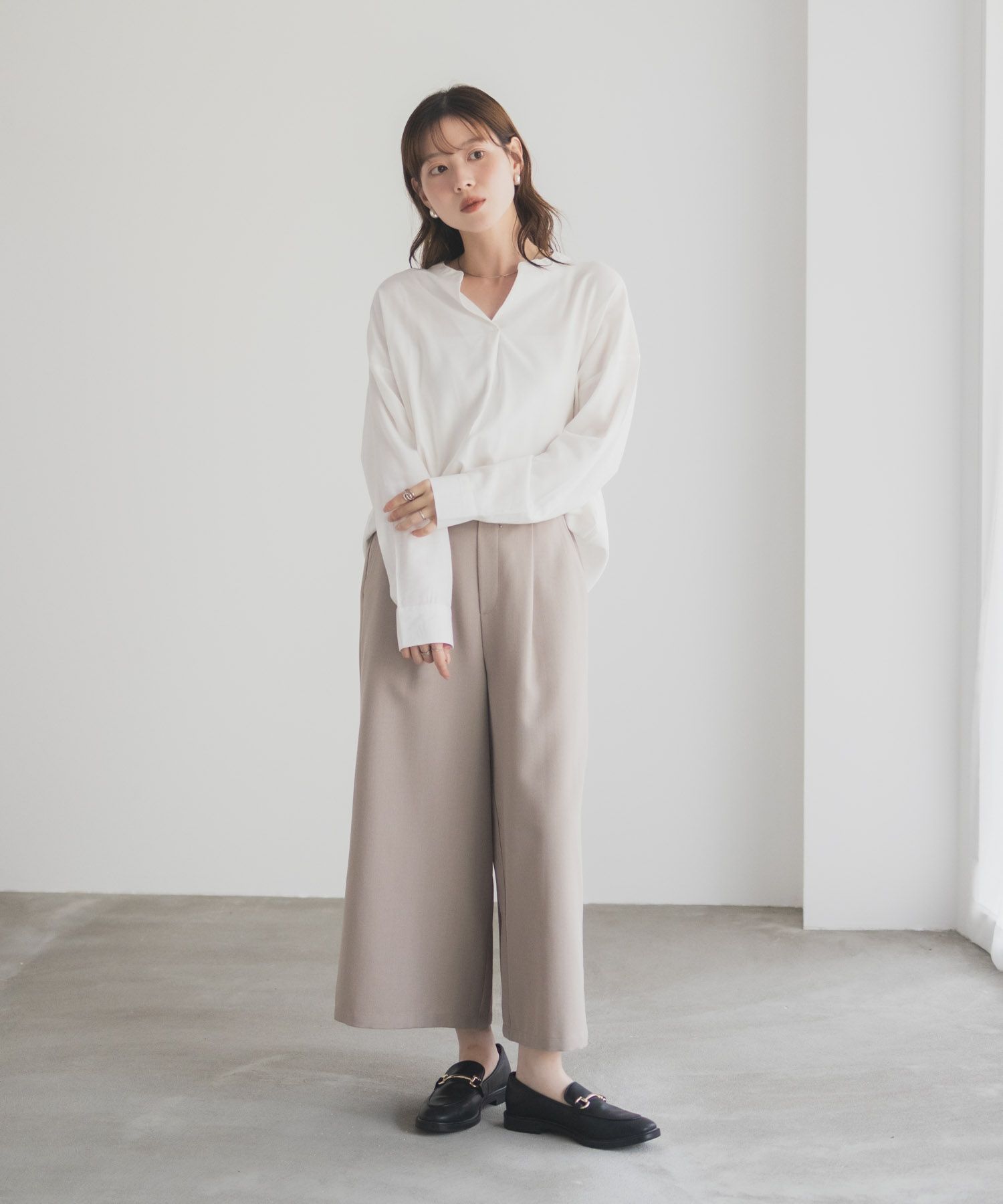nAvy スキッパーブラウス レディース商品サムネイル-27