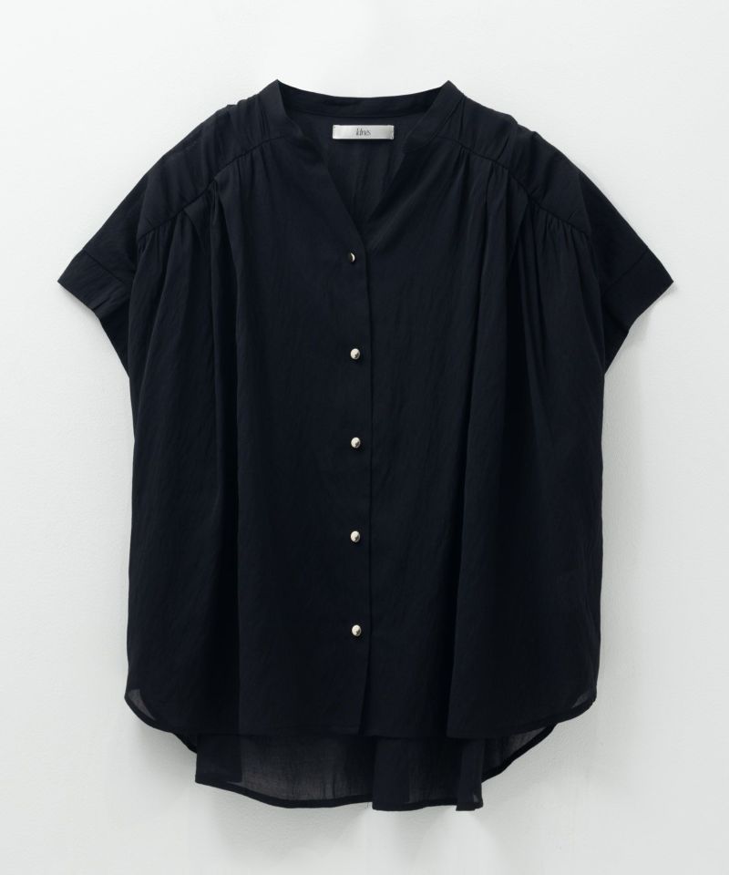 Idnes スキッパーシアーブラウス レディース商品画像-25