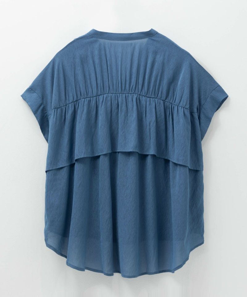 Idnes スキッパーシアーブラウス レディース商品画像-28