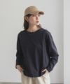 nAvy エブリーT 裾スリット長袖Tシャツ レディース ネコポス 対応商品