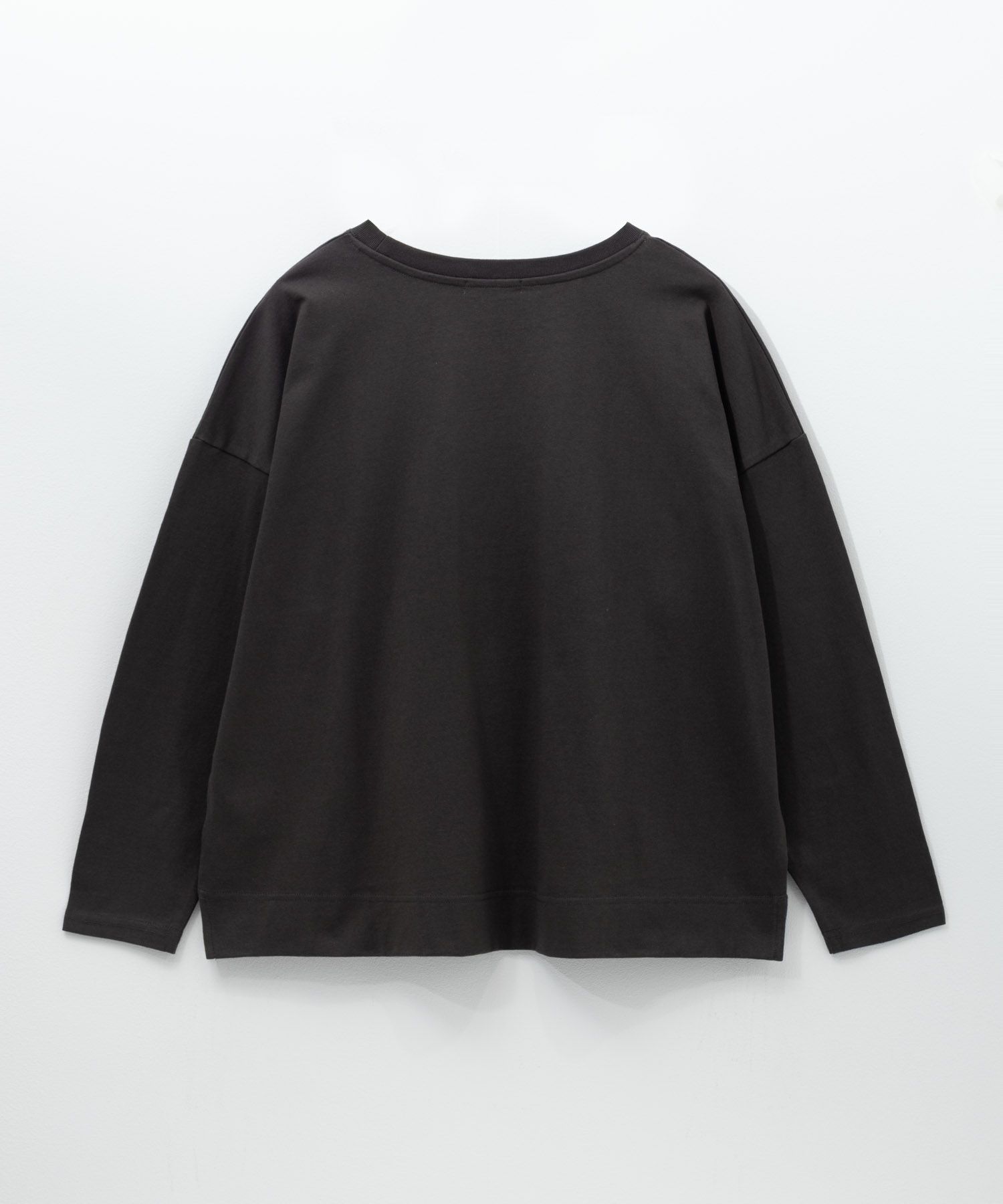 nAvy エブリーT 裾スリット長袖Tシャツ レディース ネコポス 対応商品