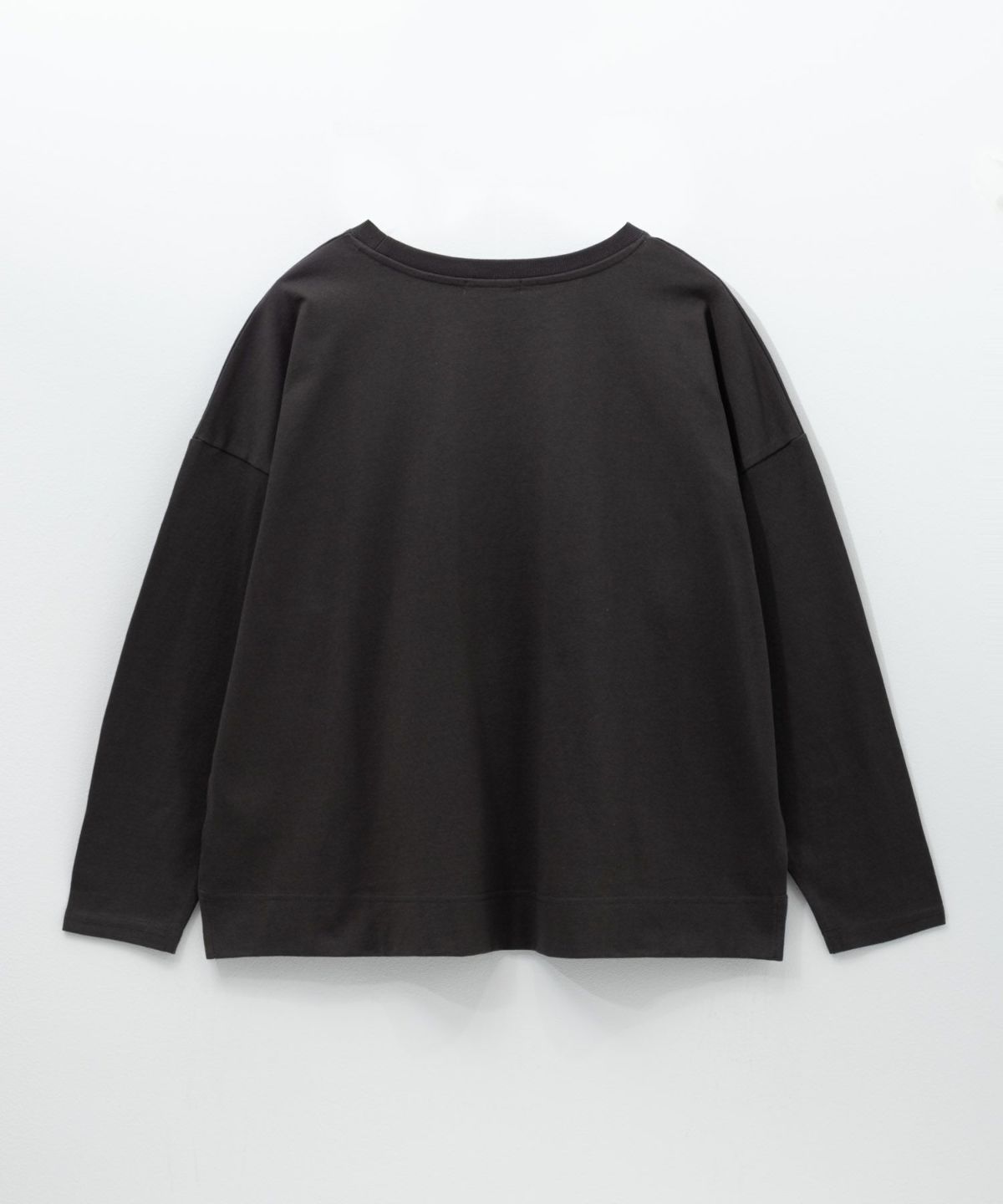 nAvy エブリーT 裾スリット長袖Tシャツ レディース ネコポス 対応商品