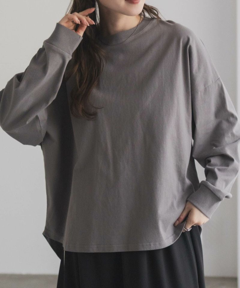 nAvy エブリーT ワイド長袖Tシャツ レディース メール便 対応商品商品画像-5